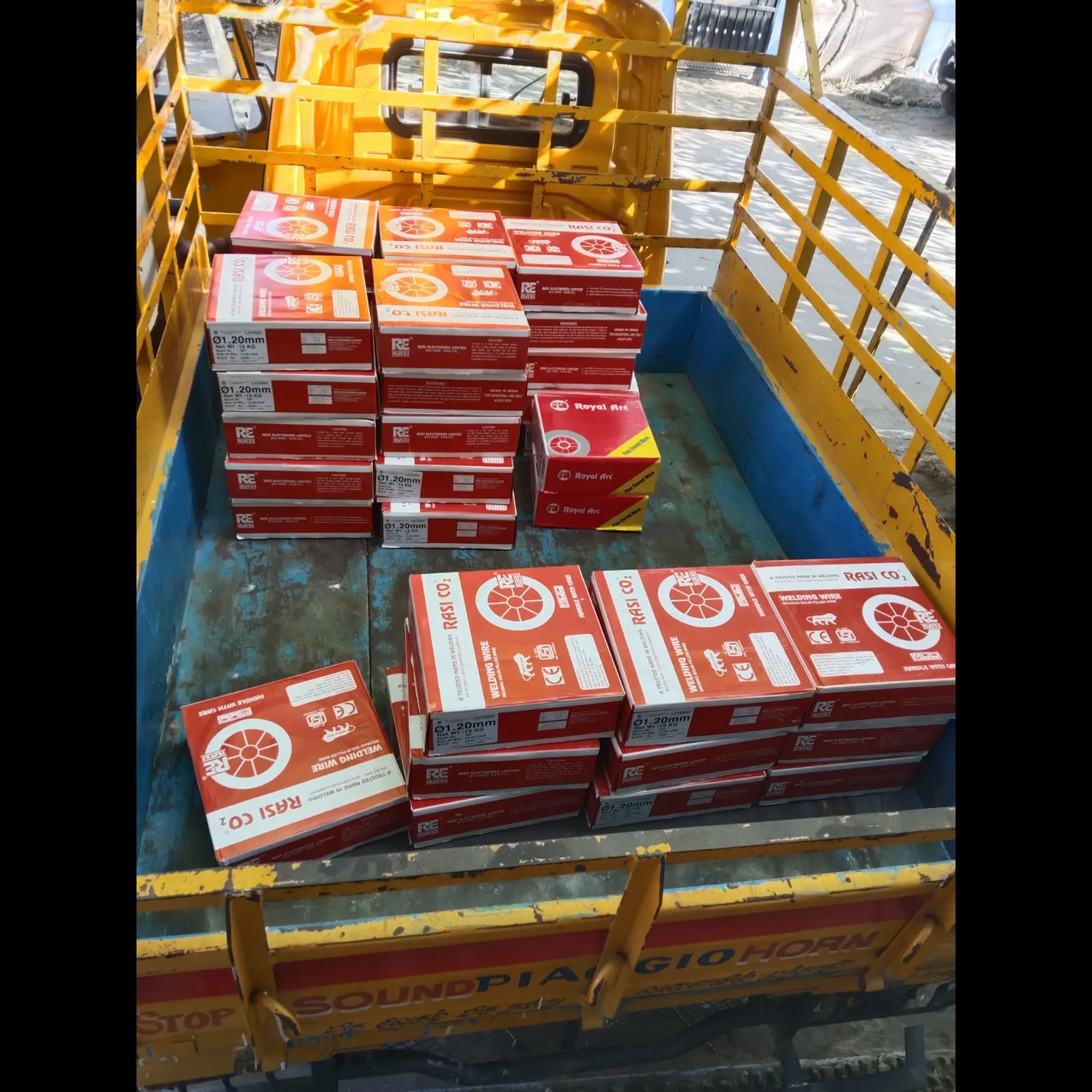 Royal Arc 71T1 Flux-Cored Wire Heavy Duty Consignment to Tirupur | Weldmart
