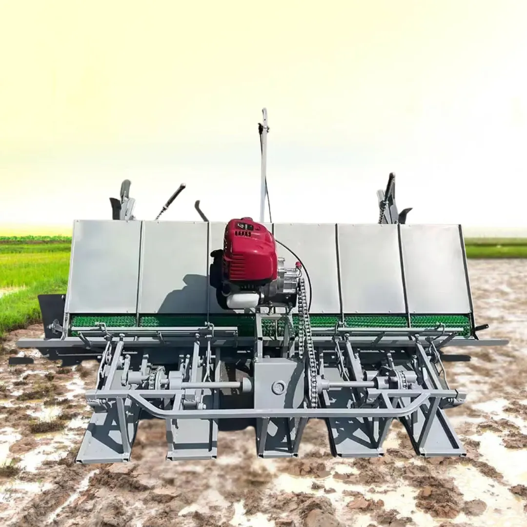 6 Row Engine Operated Rice Transplanter Manufacturer