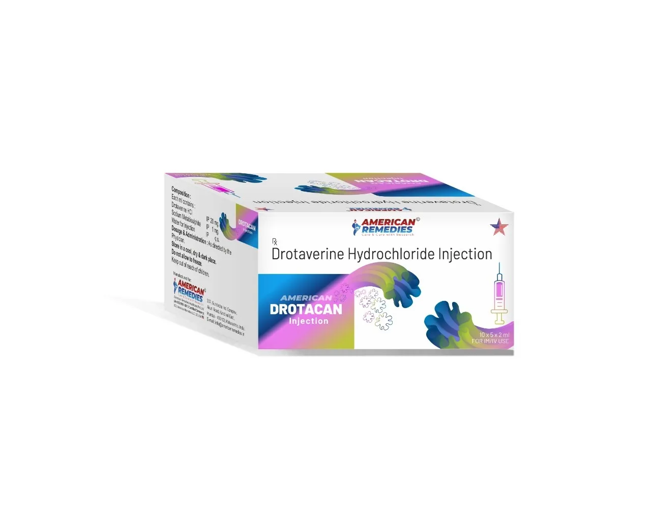 Drotacan Injection Exporter to Washington, USA, Zimbabwe, New zealand |City Drug Exporters INDIA