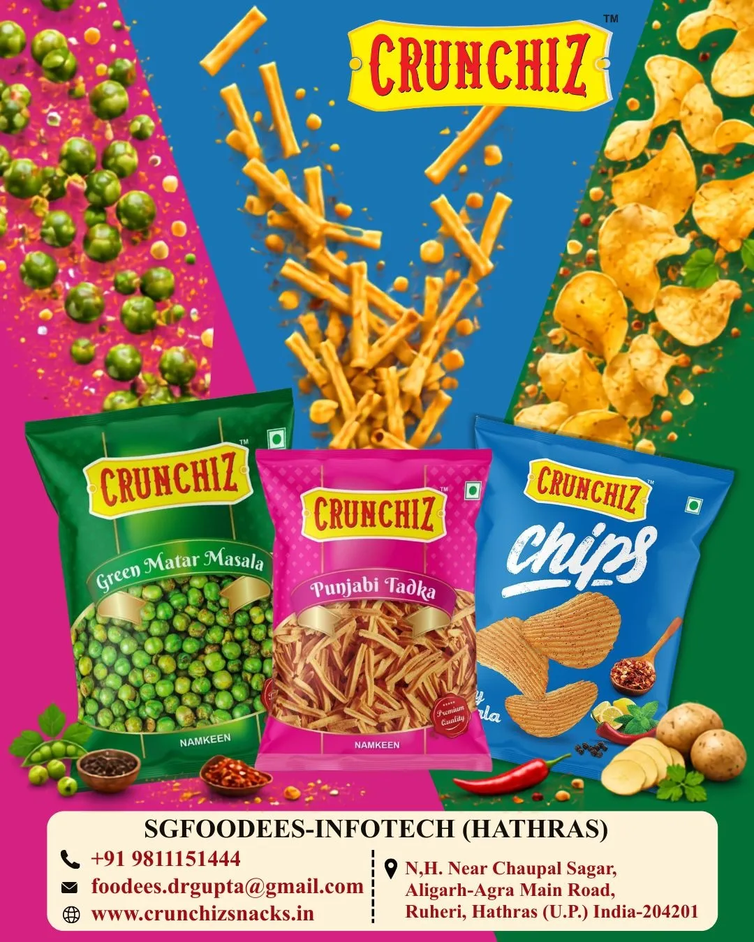 Taste the Crunch, Feel the Flavour!