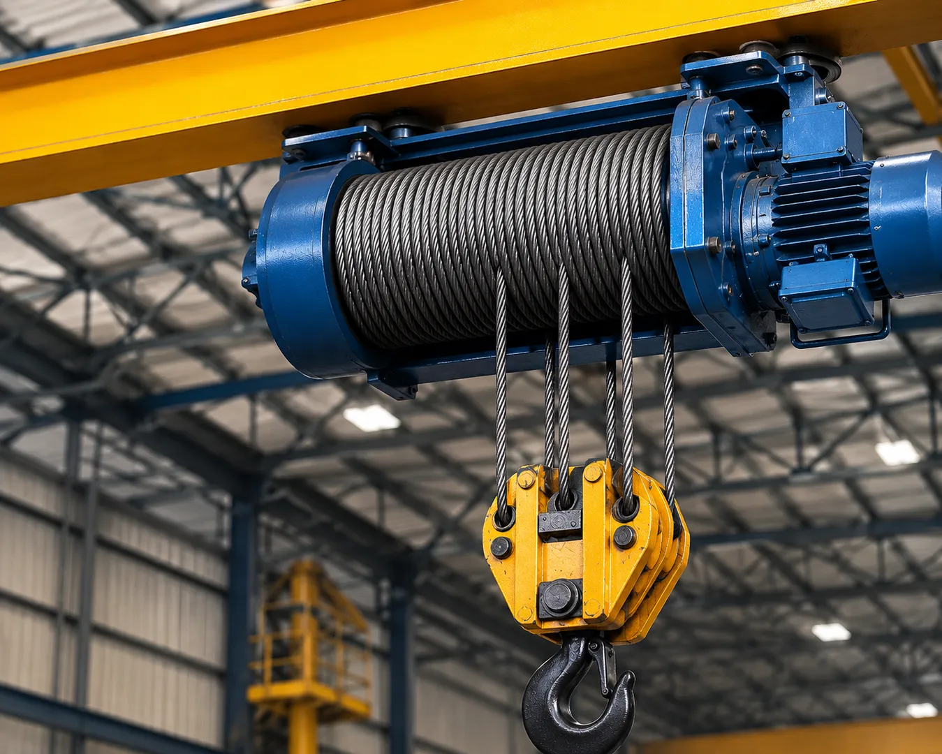 EOT Crane Wire Rope in Ghaziabad – Supporting Heavy Industrial Lifting