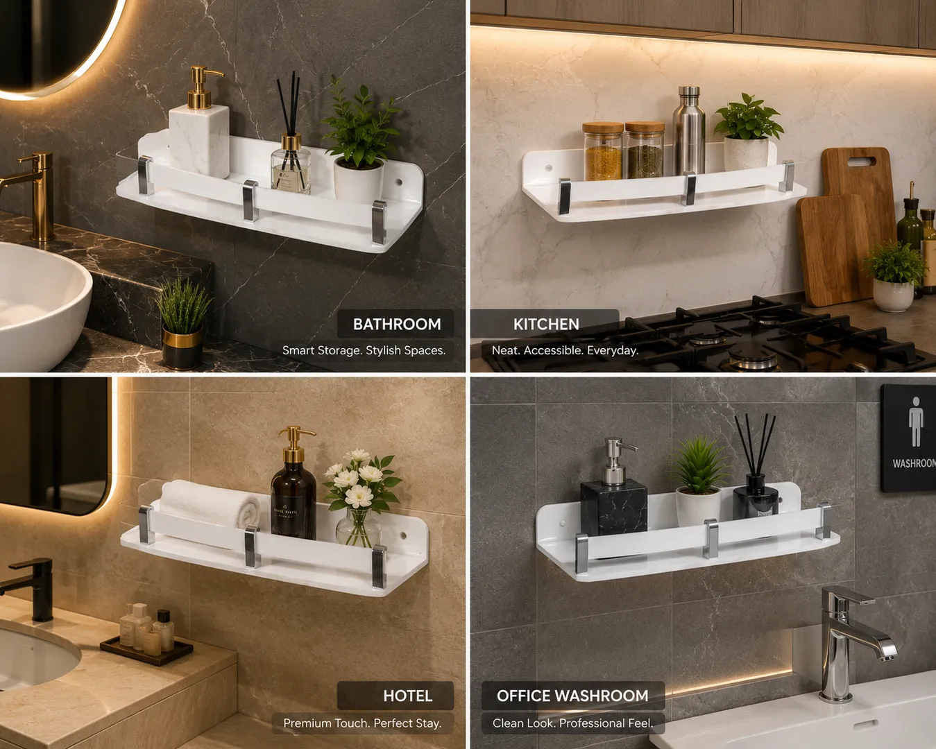 Acrylic Round Shelf