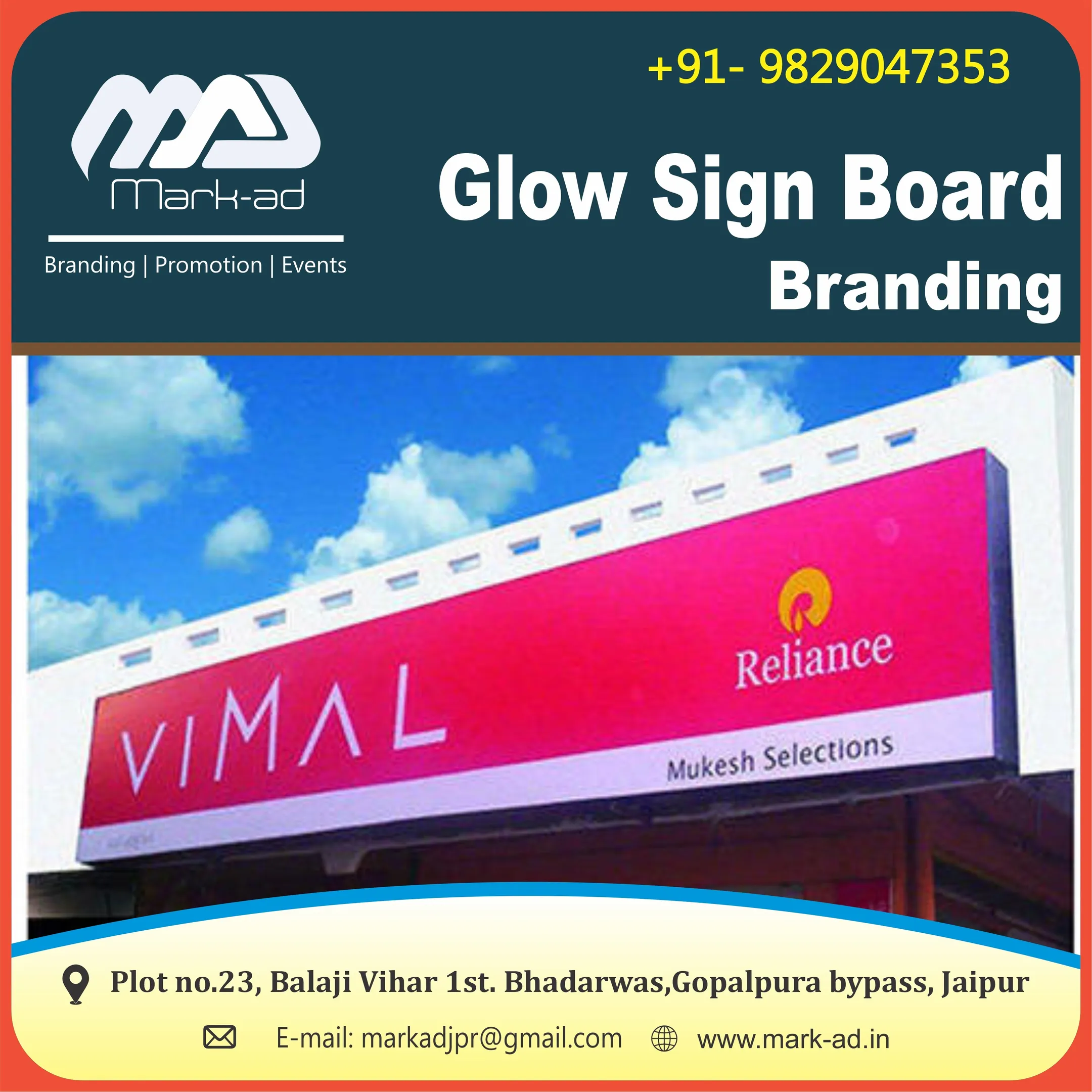 Best Glow Sign Board in Jaipur Rajasthan