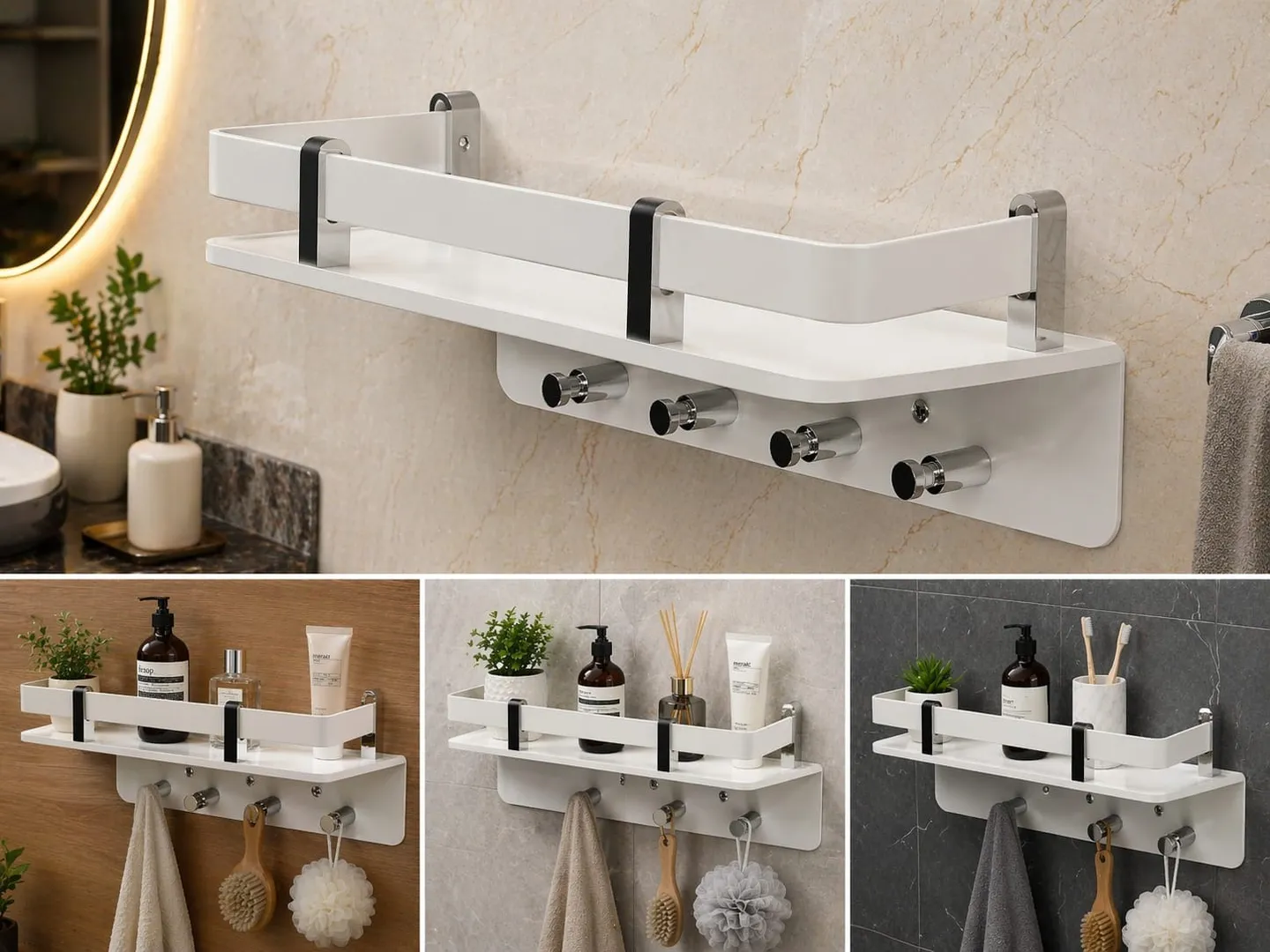 Acrylic Deluxe 2 in 1 Key Stand