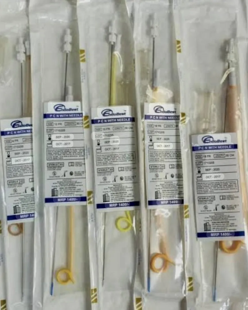 PCN Catheter – Pigtail catheter all size available in wholesale Rate Kalwa West Thane