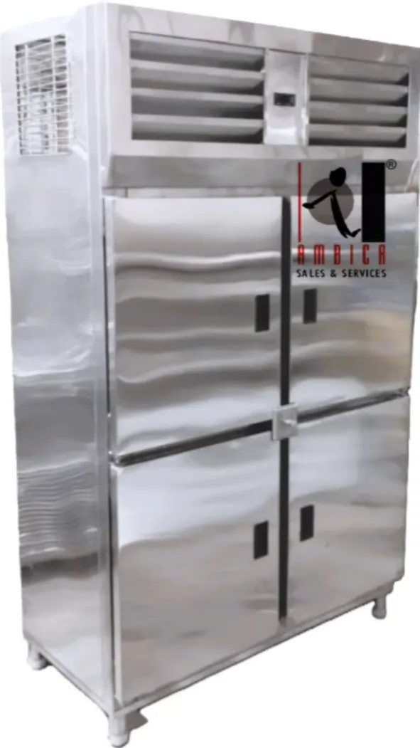 Four Door Vertical Refrigerator Solutions in Mumbai for High-Volume Kitchens