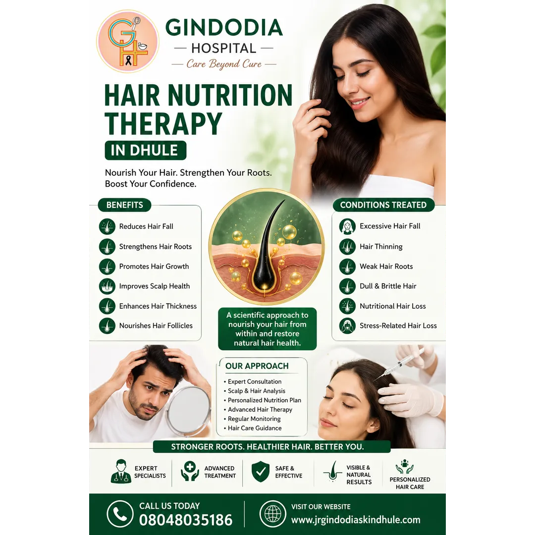 Gindodia Hospital | Hair Nutrition Therapy in Dhule