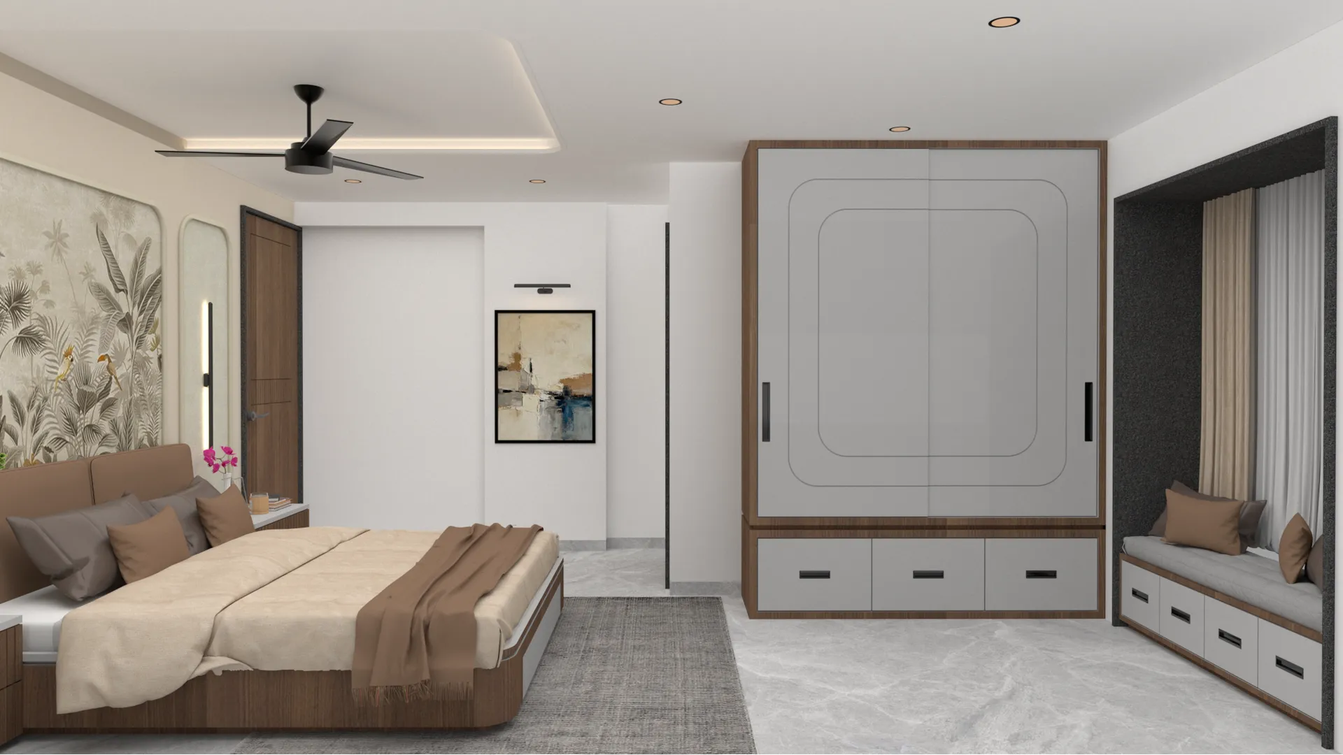 Luxury Bedroom Interior Design | Elegant, Modern & Customized Bedroom Solutions