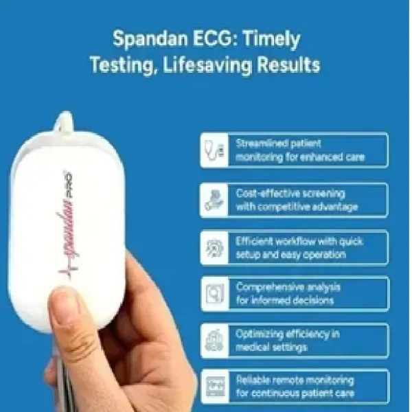 Spandan Legacy Portable 12-Lead ECG Device - ECG at Home Supplier In Pune