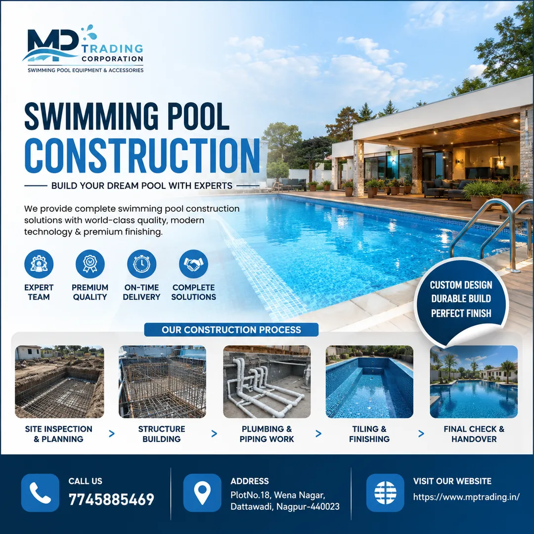 Build Your Dream Swimming Pool with Expert Construction Services