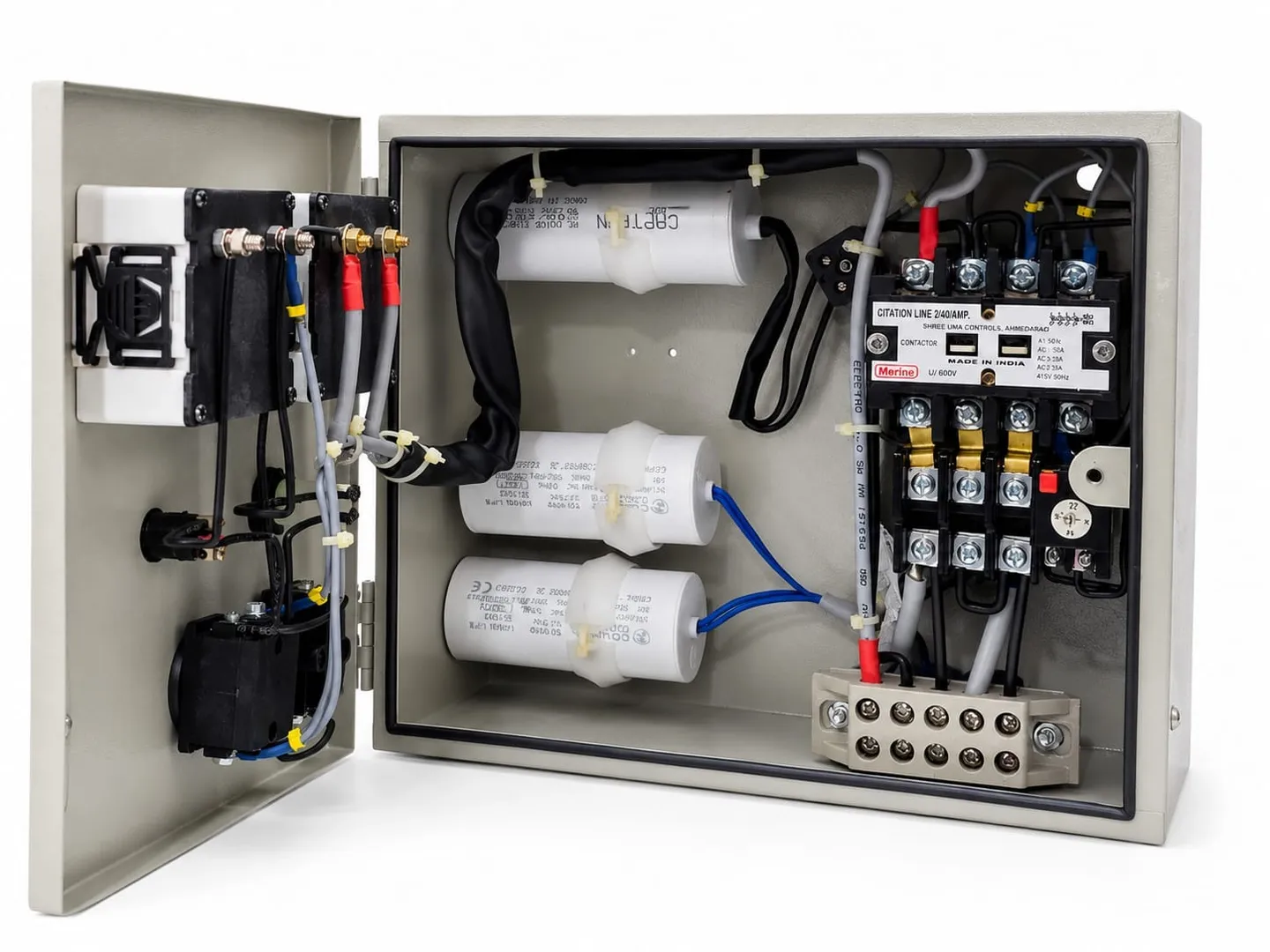 HEAVY DUTY SUBMRSIBLE CONTROL PANEL FOR SNGLE PHASE