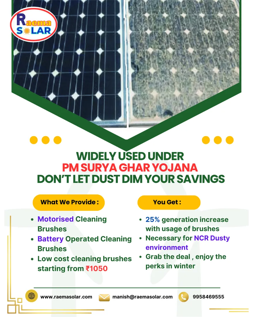 Top Solar Cleaning Brush Manufacturers in Delhi