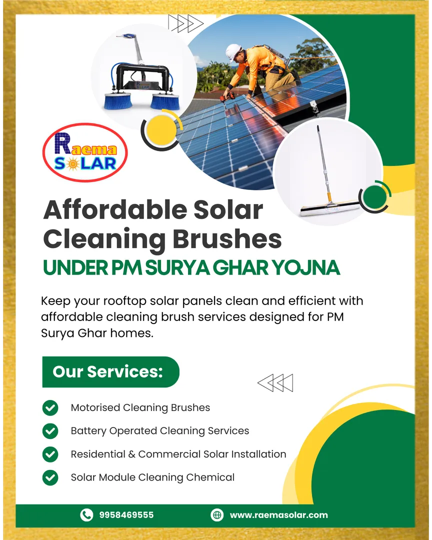 Top Solar Cleaning Brush Manufacturers in Jodhpur