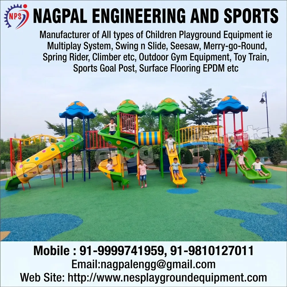 Leading School Playground Equipment Manufacturer in Dehradun | Multiplay System and All Play Eqpts