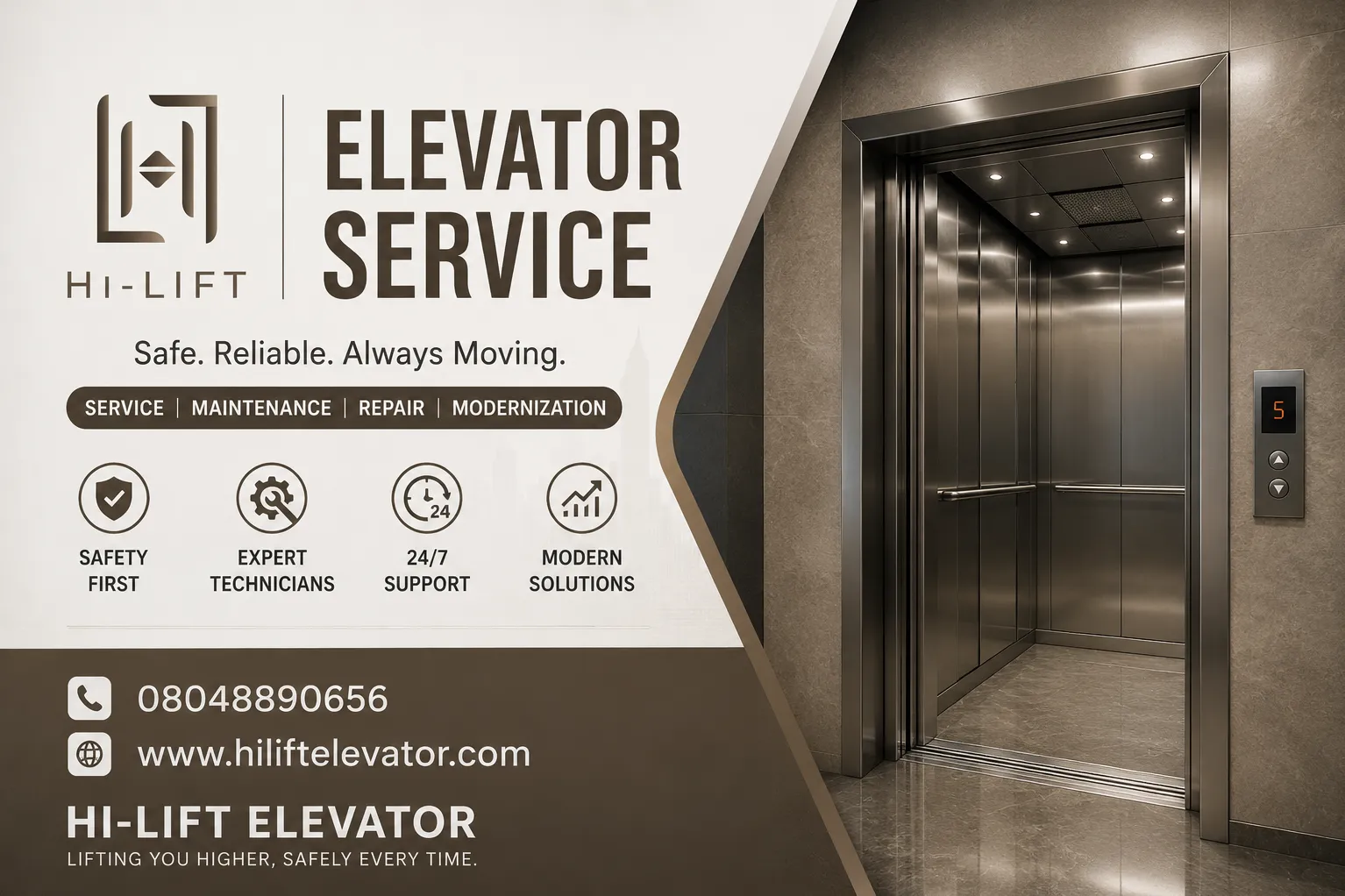 Elevator Service Company in Delhi – Keeping Vertical Transportation Running Smoothly | Hi-Lift Eleva