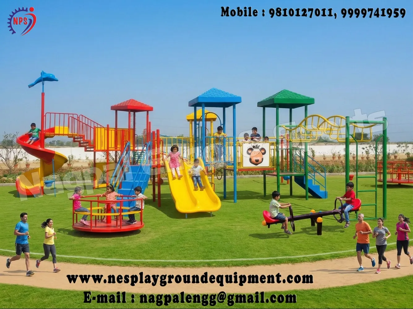 Hodal Trusted Manufacturer of Swings, Slides, Seesaws and Multiplay System for Schools and Parks