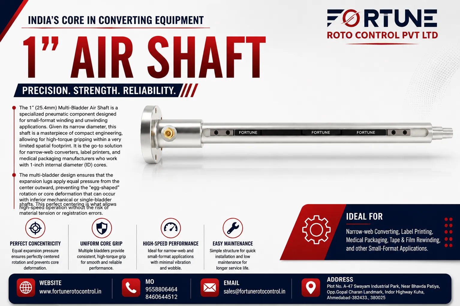 1" Air Shaft