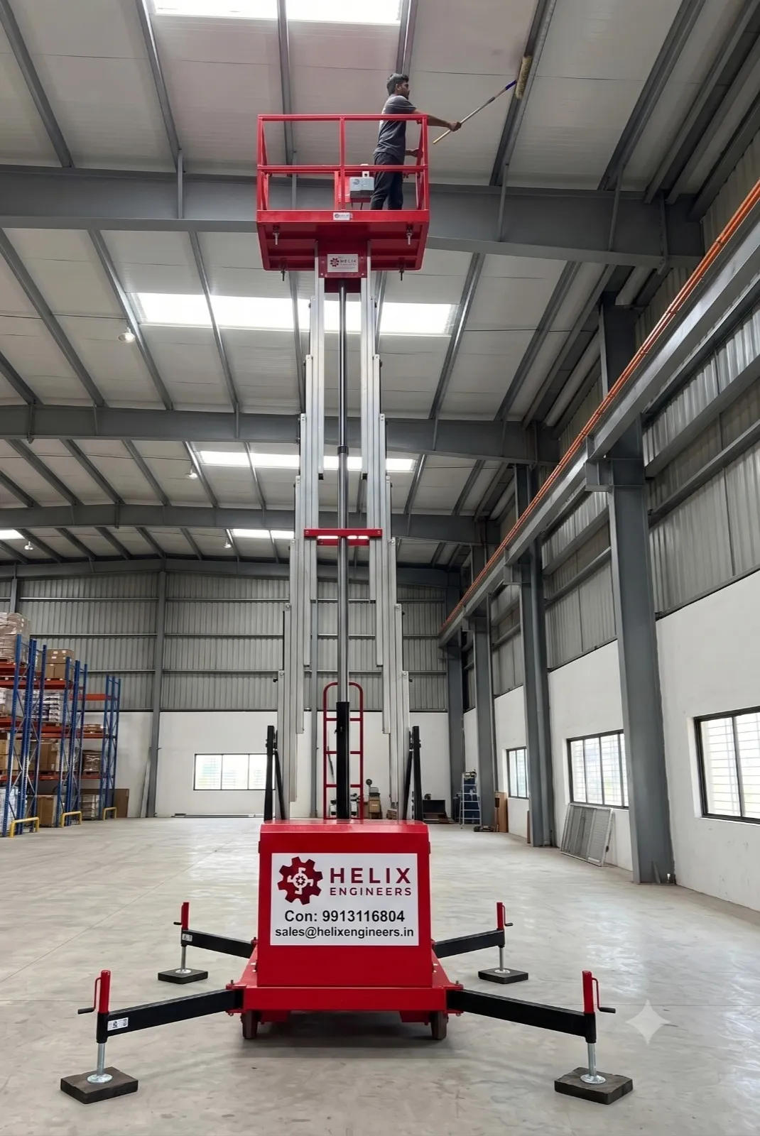 Warehouse Maintenance Lift