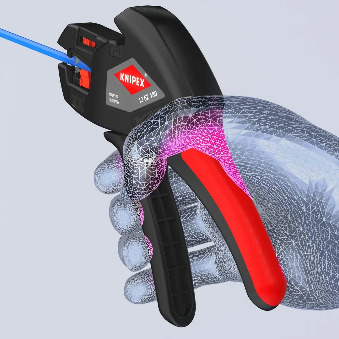 Knipex 1262180 KNIPEX ComStrip Automatic insulation stripper