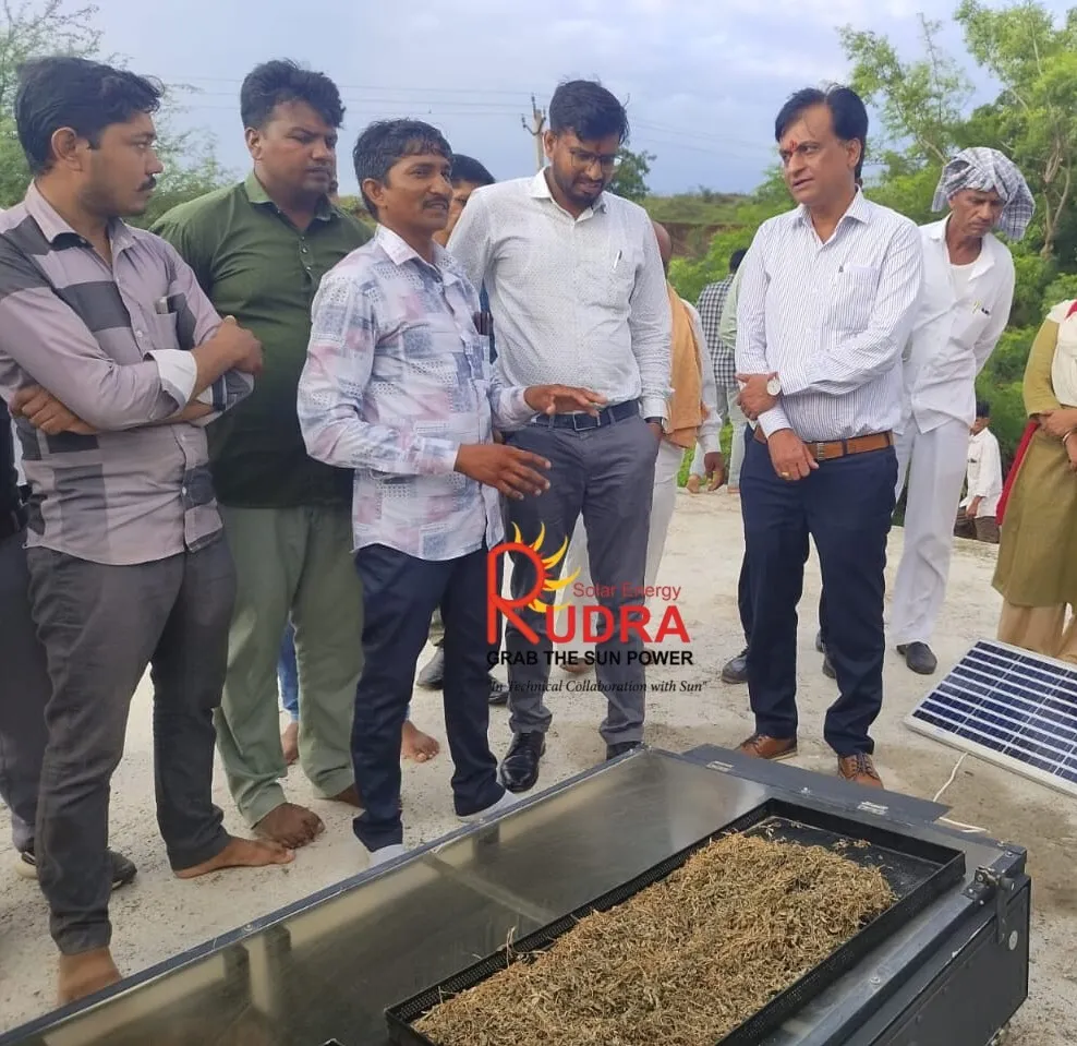 Solar Drying Machine for Grapes