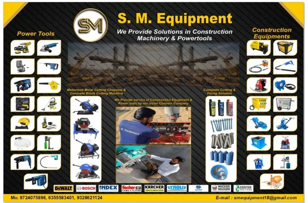 Construction Equipment Supplier in Vadodara