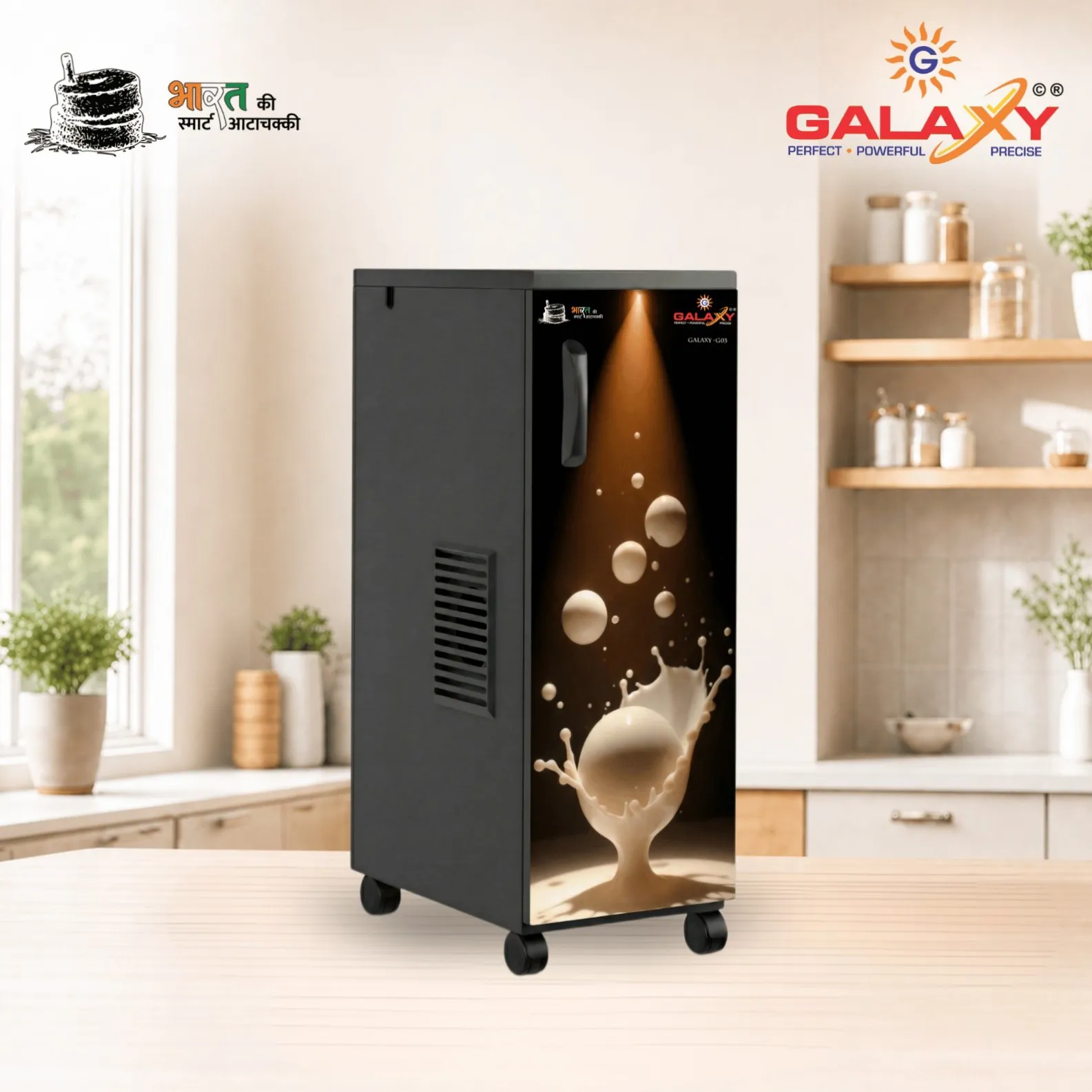Home Flour Mill with Stone Technology | Premium Domestic Flour Mill