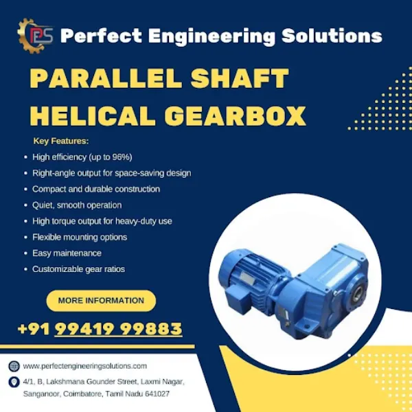 Parallel Shaft Gearbox Dealer in Theni