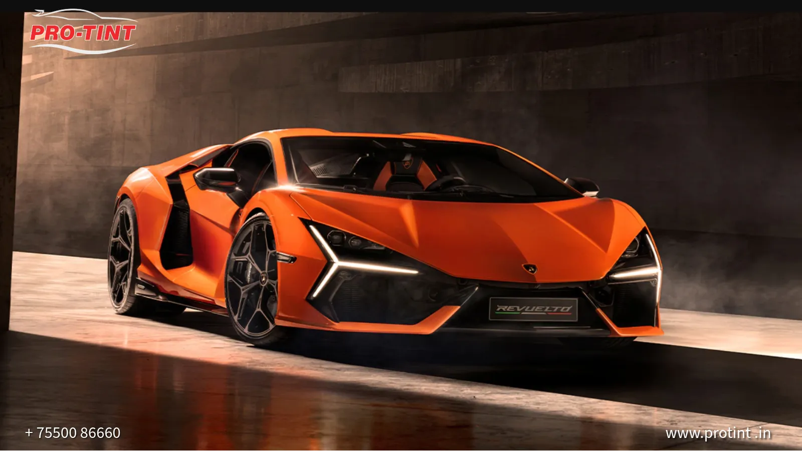 Luxury Quality Sunfilm,Accessories,PPF,Coating,for Lamborghini Revuelto at Coimbatore Protint