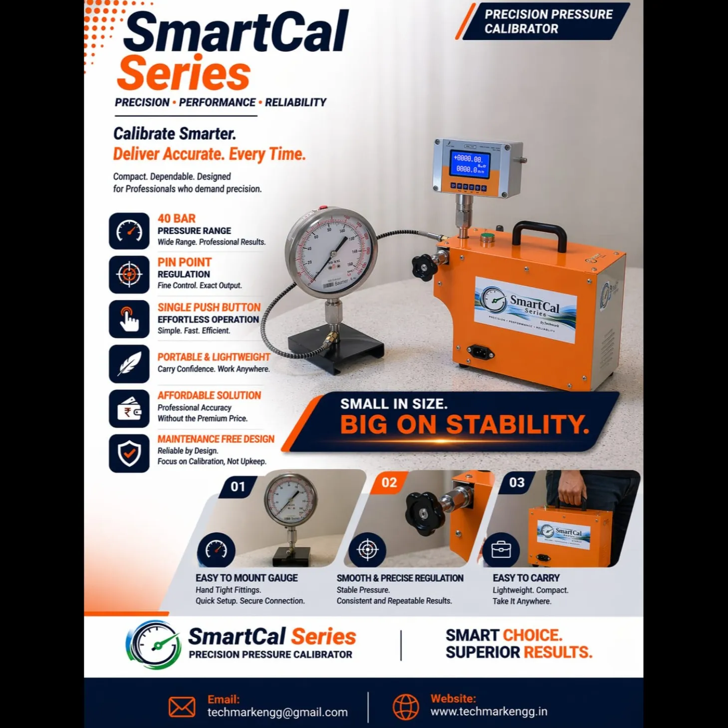 SmartCal Series (Precision Pressure Calibrator)