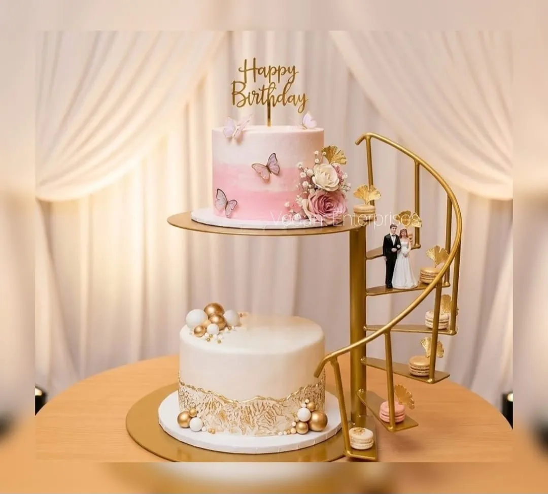 staire case stand wedding cake stand