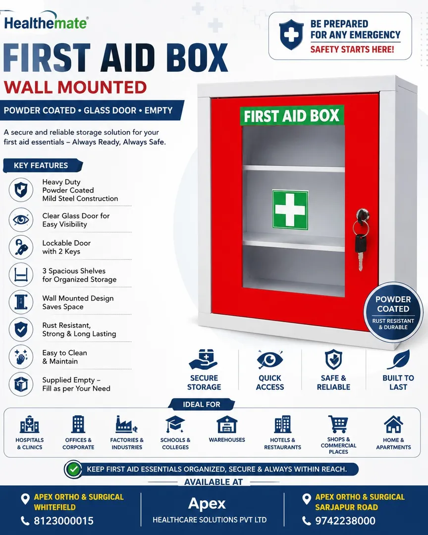 Wall Mount First Aid Box supplier