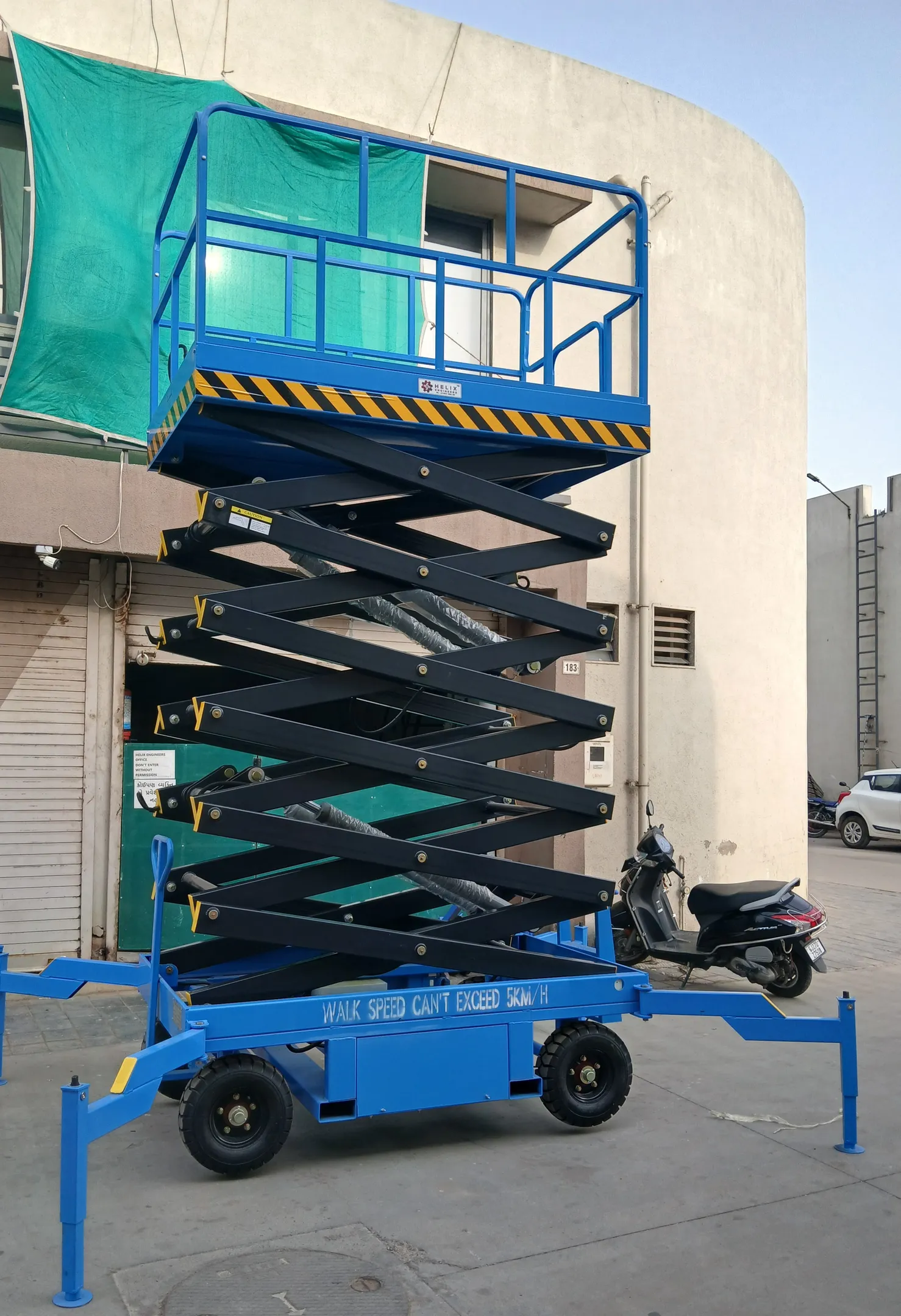 Hydraulic Scissor Lift 08 Meter