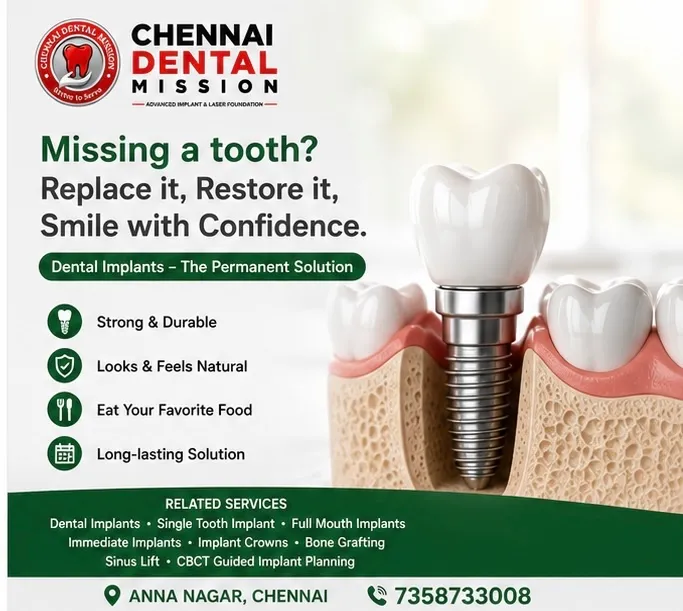 Can I chew normally after getting a dental implant?