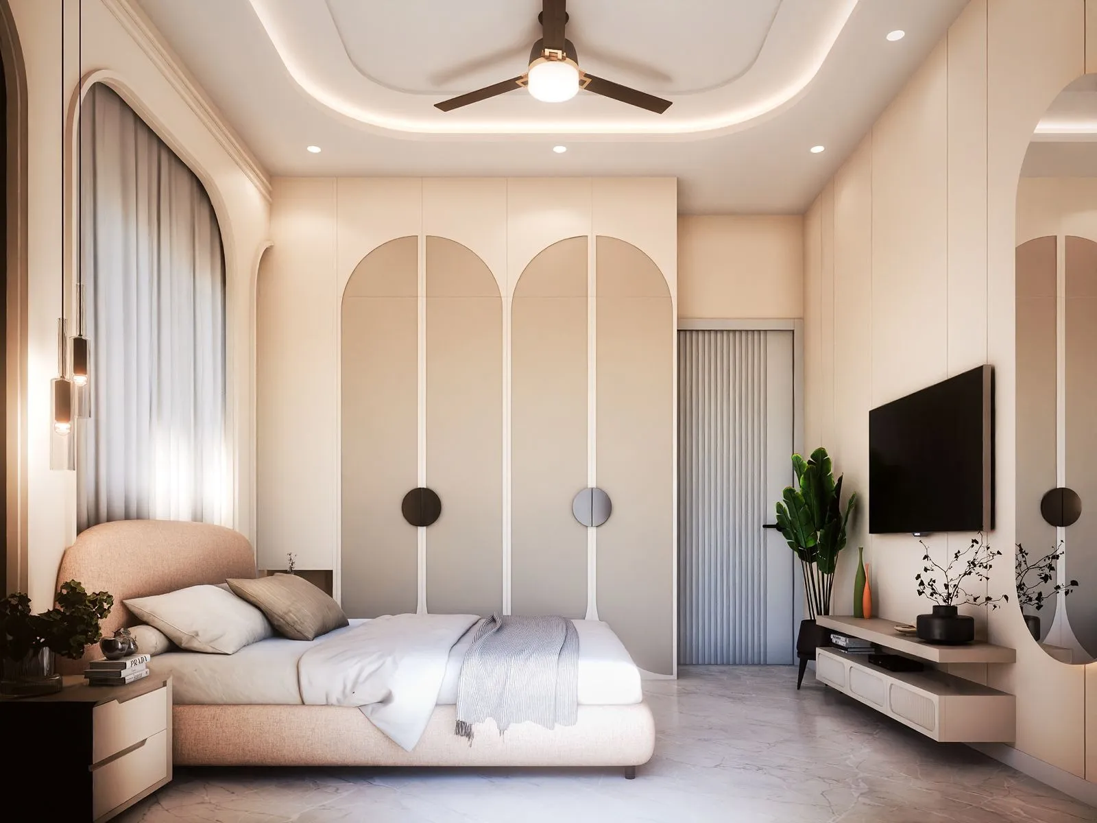 Embracing Warm Minimalism & Modern Heritage in Nanded City Apartments