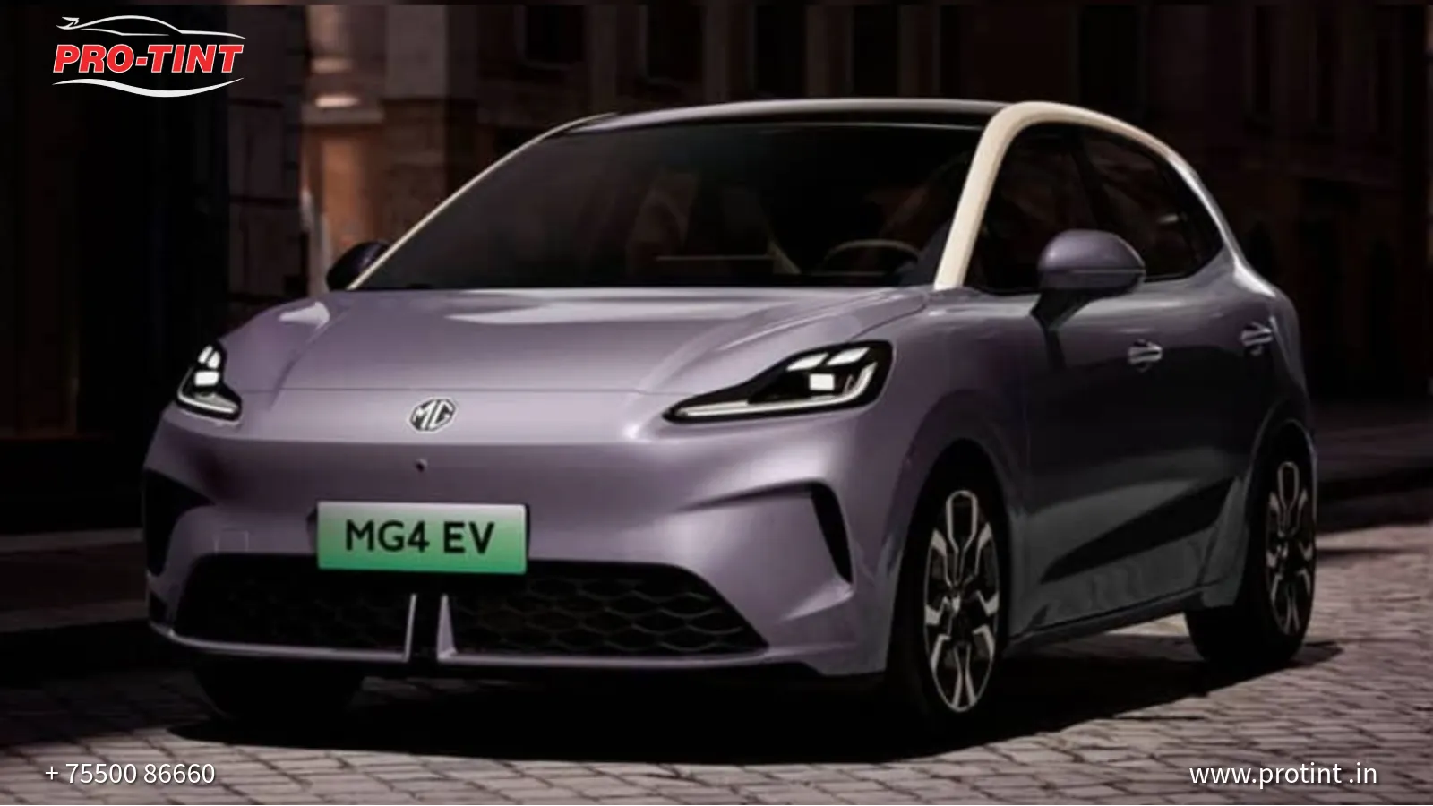 LUXURY QUALITY SUNFILM,ACCESSORIES,PPF,COATING FOR MG 4 EV AT COIMBATORE PROTINT