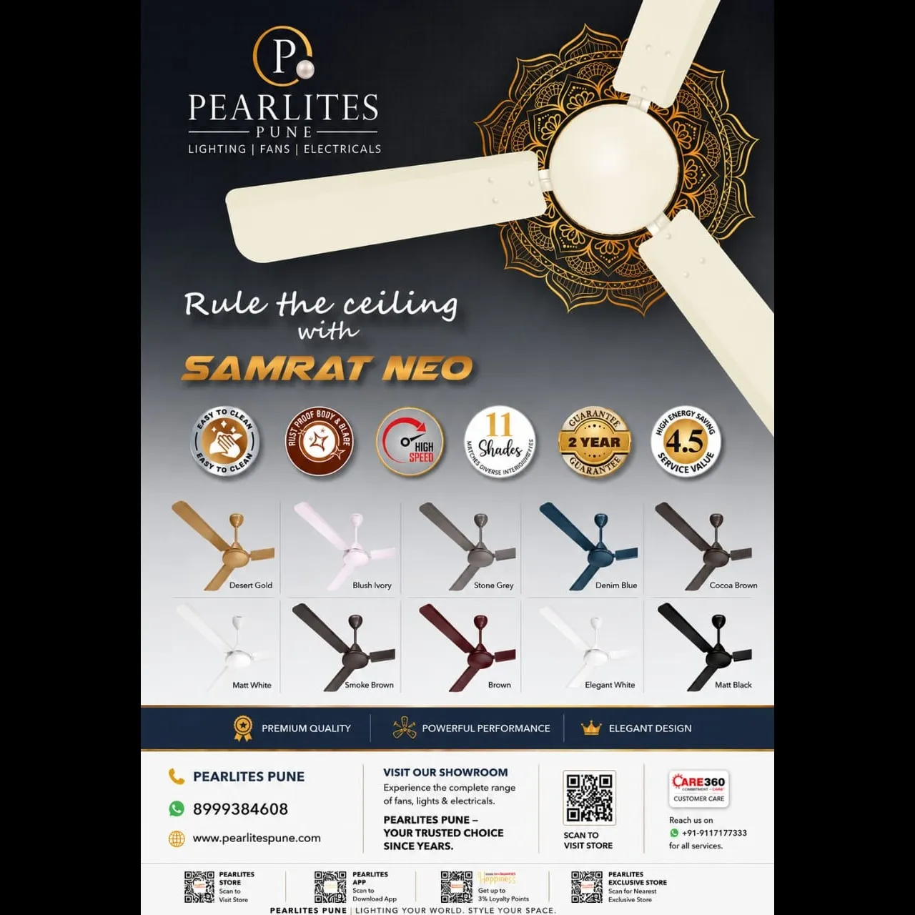 Havells Fans Dealer in Pune | BLDC, Smart & Decorative Fans | Pearlites Pune