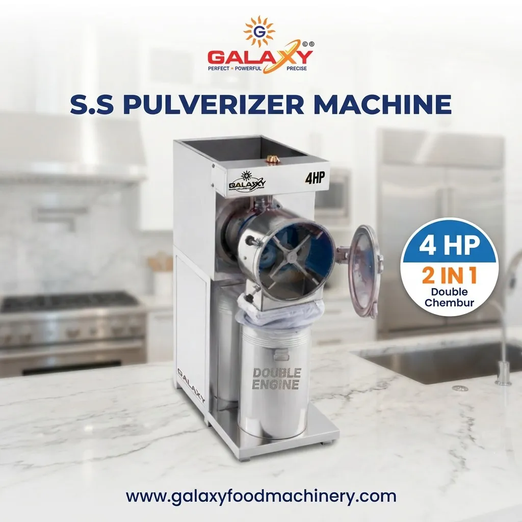 Ayurvedic Pulverizer Machine Manufacturer | Ayurvedic Medicine Grinding Machine | Galaxy Food Machin