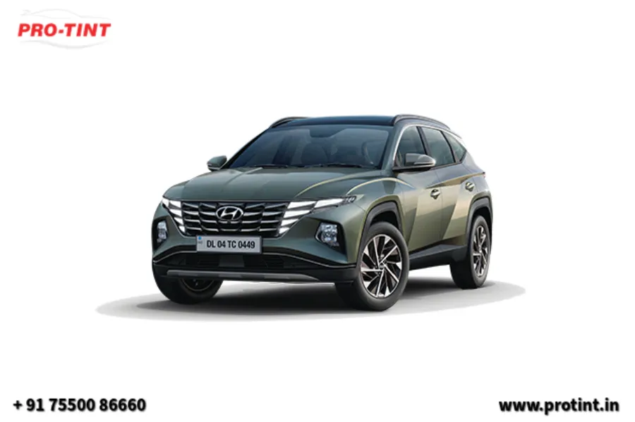 LUXURY QUALITY SUNFILM,ACCESSORIES,PPF,COATING FOR HYUNDAI TUCSON AT COIMBATORE PROTINT