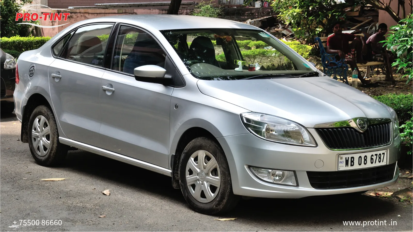 TOP QUALITY SUNFILM,ACCESSORIES,PPF,COATING FOR SKODA RAPID AT COIMBATORE PROTINT