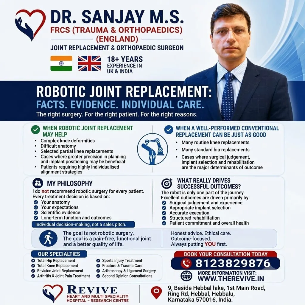 Best Knee & Hip Replacement Surgeon Mysore | Revive Hospital