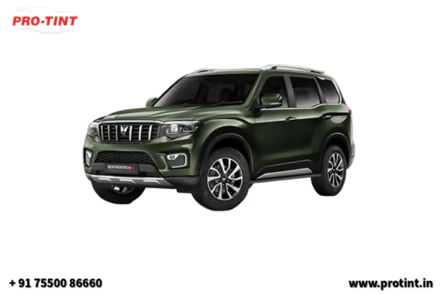 TOP QUALITY SUNFILM,ACCESSORIES,PPF,COATING FOR MAHINDRA SCORPIO AT COIMBATORE PROTINT