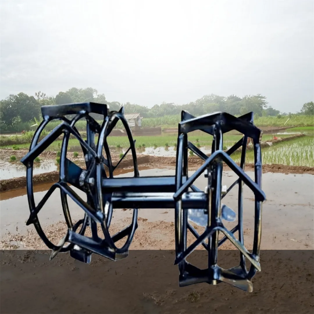 Iron Wheel / Cage Wheel Attachment for Power Weeder Manufacturer