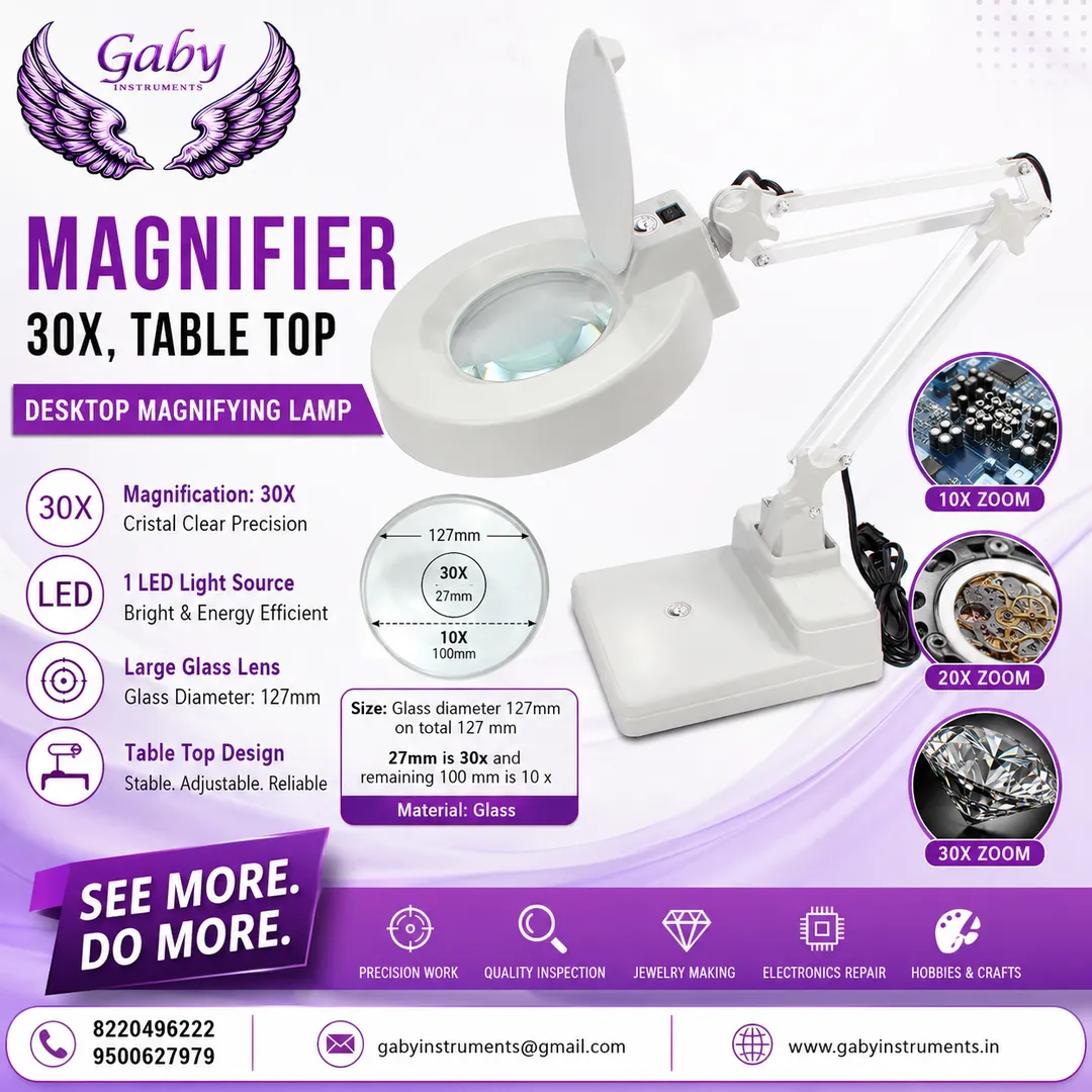MAGNIFIER 30X TABLE TOP