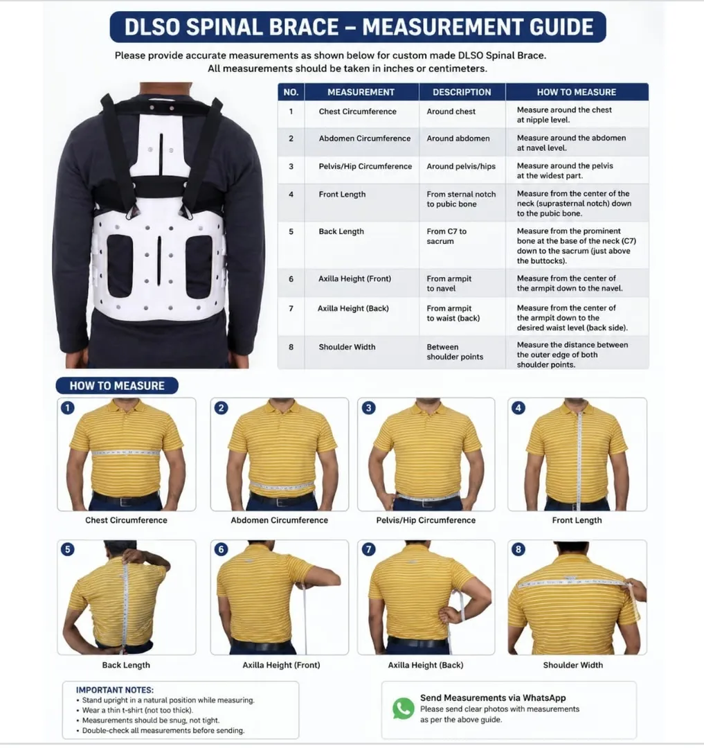DLSO Spinal Brace Available near Chatrapati Shivaji Maharaj Hospital Kalwa West Thane