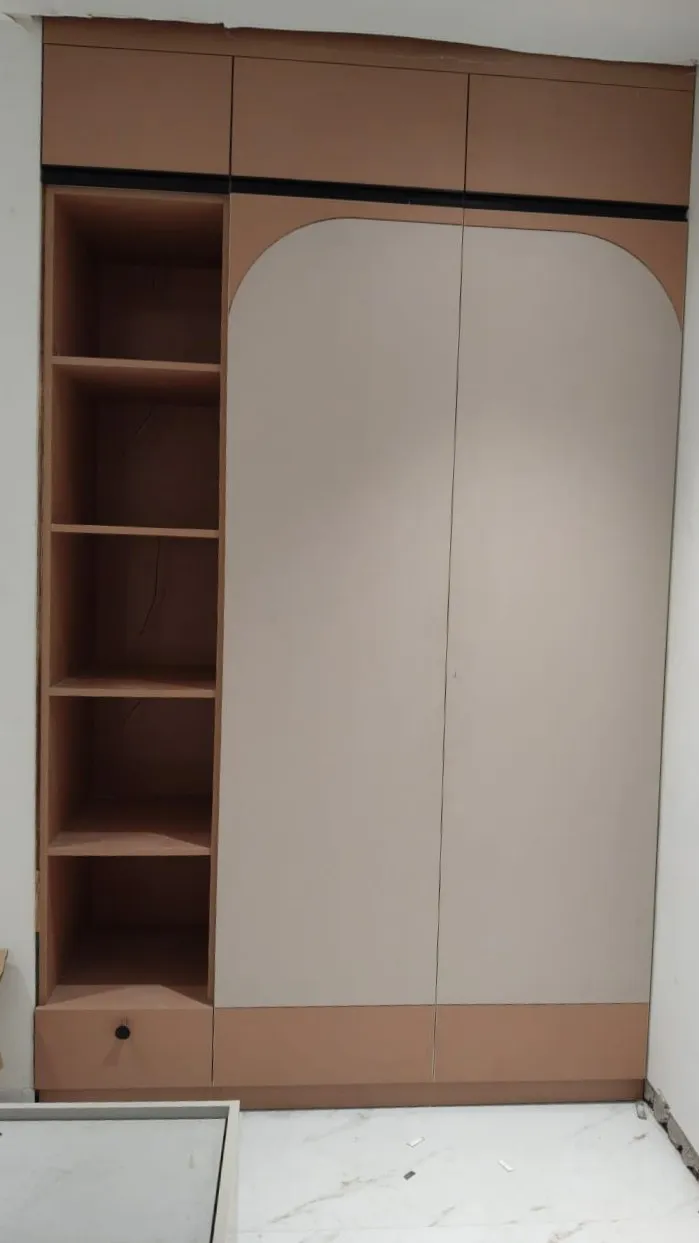 Wardrobe with Open Shelves - Tathawade
