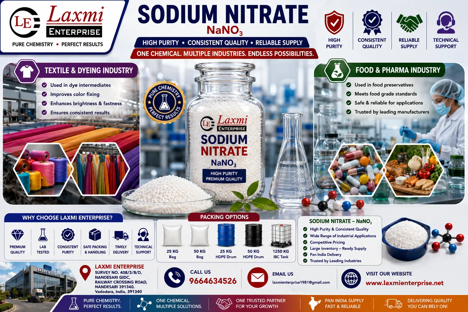 How Engineering Companies Select Reliable Sodium Nitrate Suppliers for Long Term Manufacturing Succe
