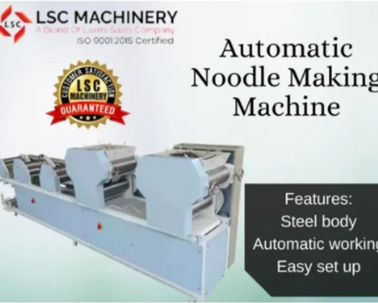 Automatic Noodle Machine 20 Roller Manufacturers In Ghaziabad