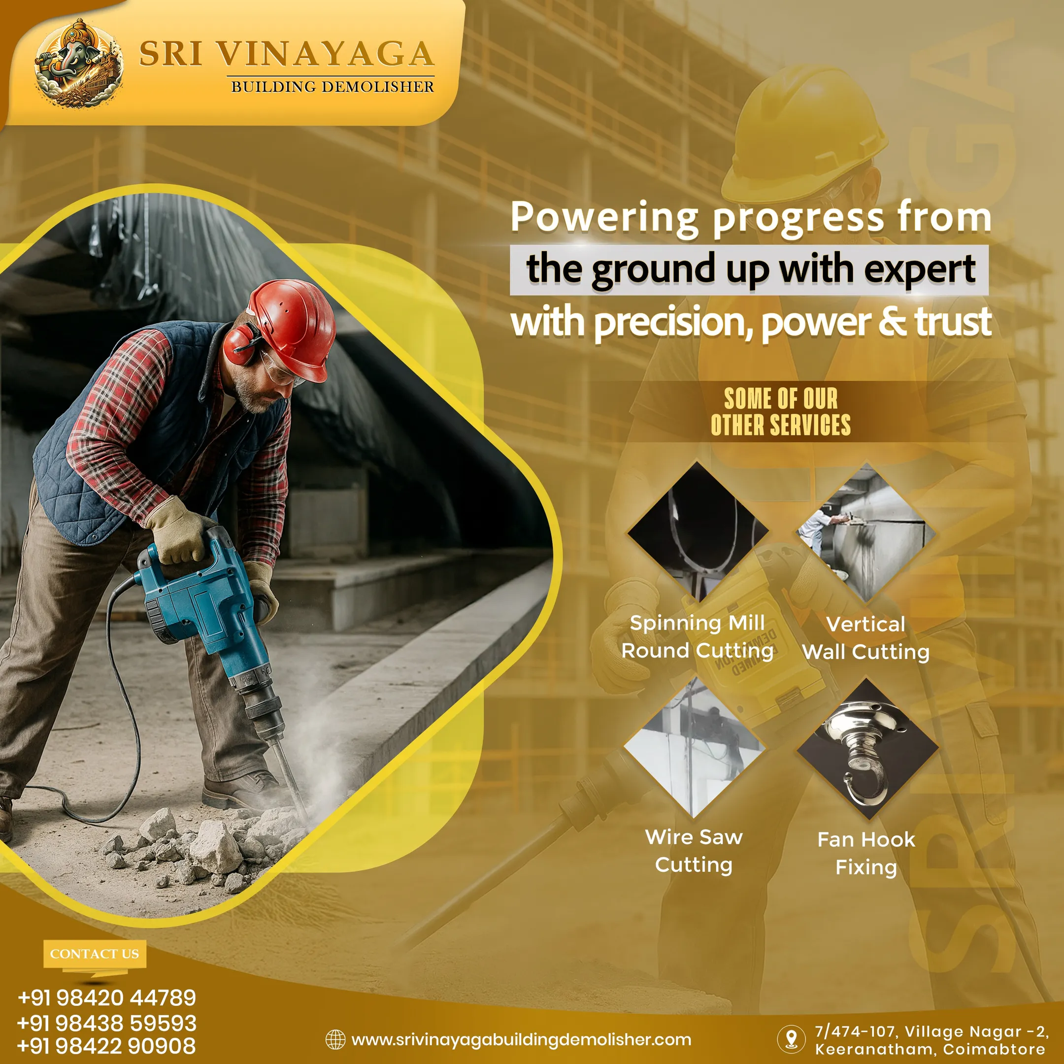 Why Choose Sri Vinayaga Works?