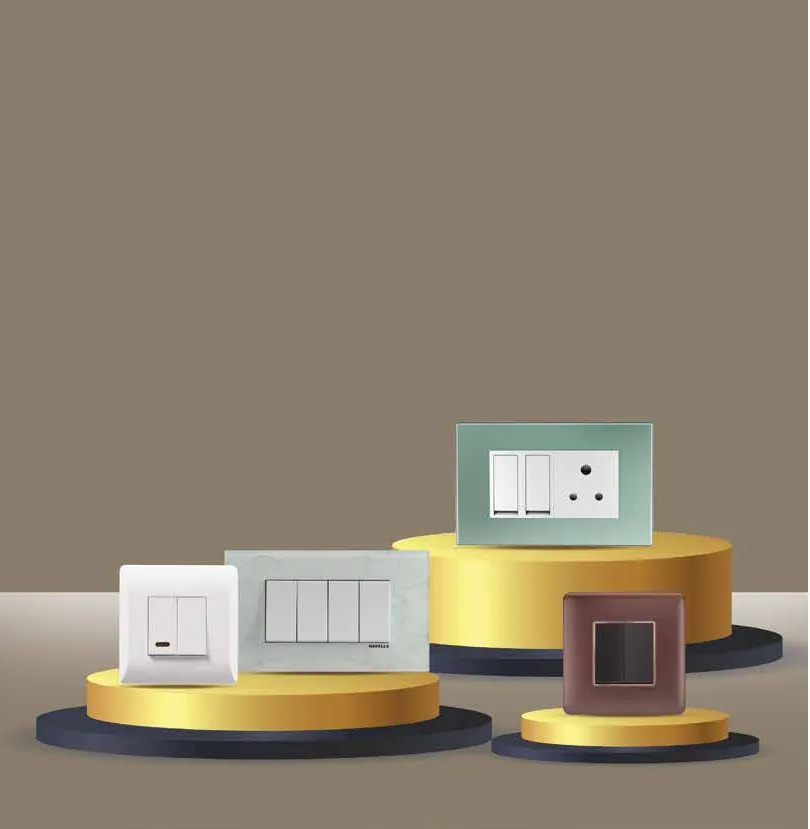 Buy Genuine Havells Mix Popular Range Switches in Delhi | ML Saini Electric Co.