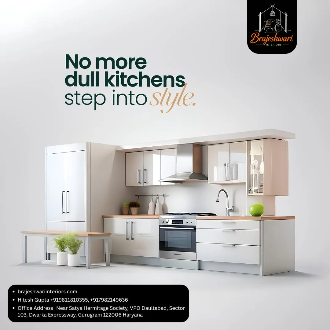 Say goodbye to dull cooking spaces and step into style! ✨🍳